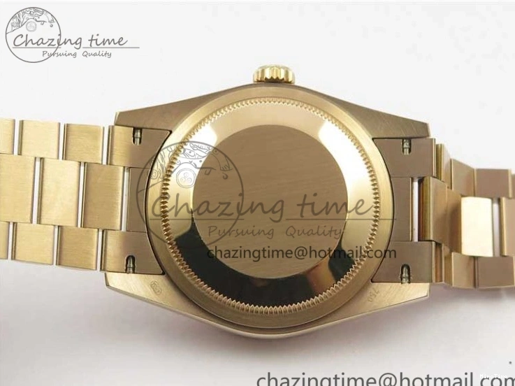 MiroTime 0117 MultiPurpose Day-Date 36 RG 128239 Bp Maker Best Edition White Dial on RG President Bracelet 3139